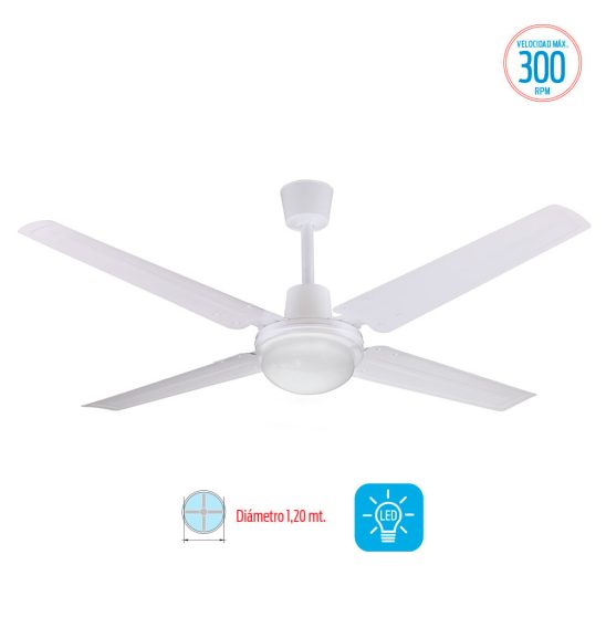 Ventilador de Techo con luz VTHB114