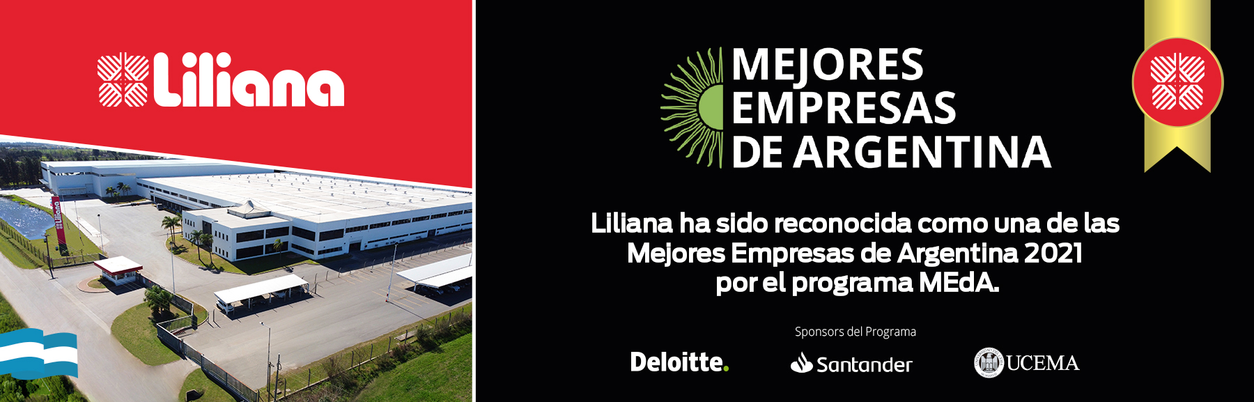 Liliana reconocida como una de las mejores empresas de Argentina